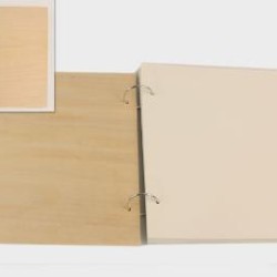 Βιβλίο ευχών ξύλινο 28.5x22cm