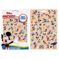 Μπλοκ με 300 αυτοκόλλητα Mickey