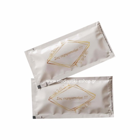 Αρωματικό μαντηλάκι χεριών  ρόμβος λουλούδια 6x12cm