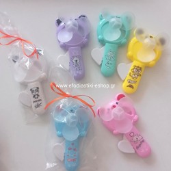 Δωράκι για πάρτυ κέρασμα ανεμιστήρας 14x7cm  (μεικτά σχέδια-χρώματα)