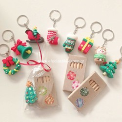 Δωράκι Χριστουγέννων μίνι ξυλομπογιές +μπρελοκ  (μεικτά σχέδια) Δωράκι Χριστουγέννων μίνι ξυλομπογιές +μπρελοκ  (μεικτά σχέδια)