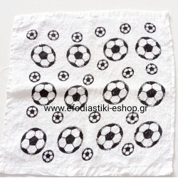 Δωράκι μπάλα πετσέτα με θέμα ποδοσφαιρο