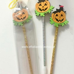 Δωράκι πάρτυ κέραμα στυλό  halloween (τυχαία επιλογή σχεδίου)