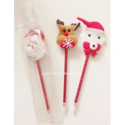 Δωράκι Χριστουγέννων στυλό φιγούρες  (διάφορα σχέδια)