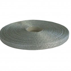 Κορδέλα lurex 6mm x 25 m- Ασημί