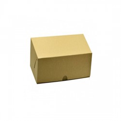 Κουτί χάρτινο καφέ (kraft) 16x12.2x8cm