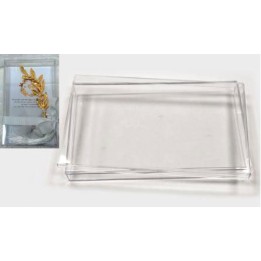 Κουτί plexiglass μακρόστενο με καπάκι 18x11x2.5cm Κουτί plexiglass μακρόστενο με καπάκι 18x11x2.5cm