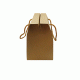 Κουτί χάρτινο κραφτ με παράθυρο και κορδόνια 20x11x16cm 