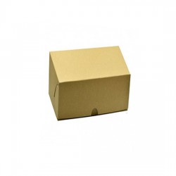 Κουτί χάρτινο καφέ (kraft) 11x12x8cm