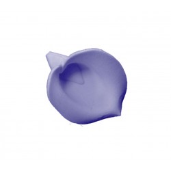 Κρίνος διακοσμητικός για δίσκο μνημοσύνου σε μωβ χρώμα 5x7 cm