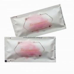 Aρωματικό μαντηλάκι 6x12cm ροζ 