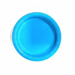 Πιάτο Party 17.8 cm - Γαλάζιο 8τμχ