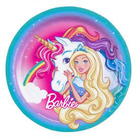 Πιάτο Party 23 cm - Σχέδιο Barbie 8 τμχ Πιάτο Party 23 cm - Σχέδιο Barbie 8 τμχ