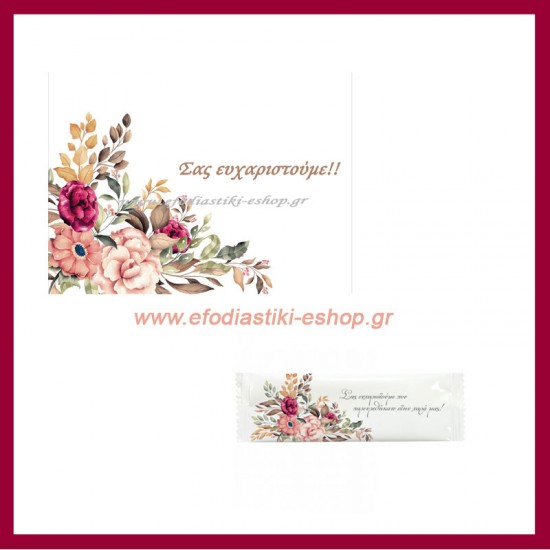 Πακέτο σουπλά-αρωματικά μαντηλάκια flowers 100τμχ Πακέτο σουπλά-αρωματικά μαντηλάκια flowers 100τμχ