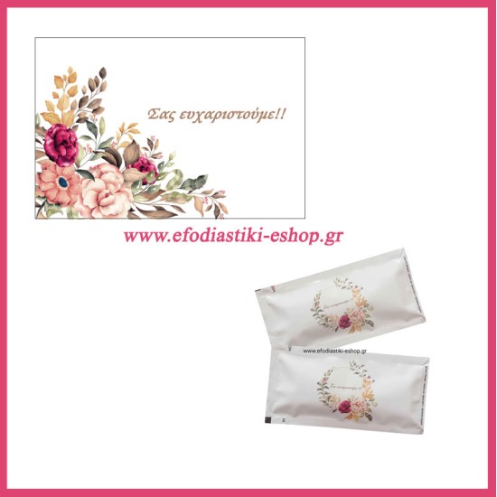 Πακέτο σουπλά-αρωματικά μαντηλάκια flowers 100τμχ