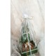 Πασχαλινό δώρο ξύλινο κουνελάκι- θήκη πράσινο