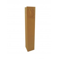 Τσάντα χάρτινη (σακούλα) λαμπάδας kraft (κραφτ)  - 48.5x9x8cm