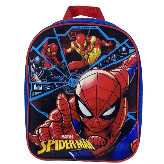 Τσάντα πλάτης νηπίου spiderman  29cm