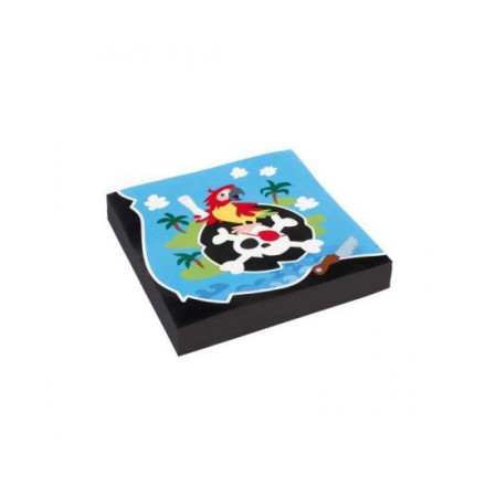 Χαρτοπετσέτα Party 33x33 cm - Σχέδιο πειρατής 20τμχ Χαρτοπετσέτα Party 33x33 cm - Σχέδιο πειρατής 20τμχ