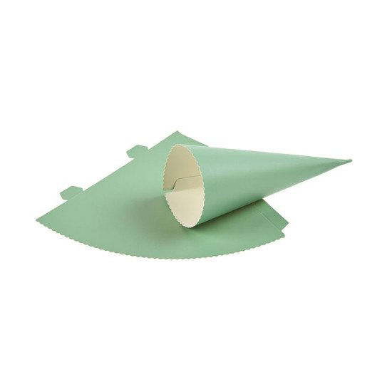 Χωνάκι χάρτινο 15x15cm βεραμάν Χωνάκι χάρτινο 15x15cm βεραμάν