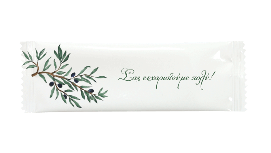 Αρωματικό μαντηλάκι χεριών ελιά 16x5cm